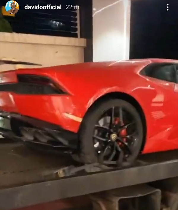Davido Lamborghini 1