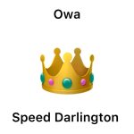 Speed Darlington – Owa